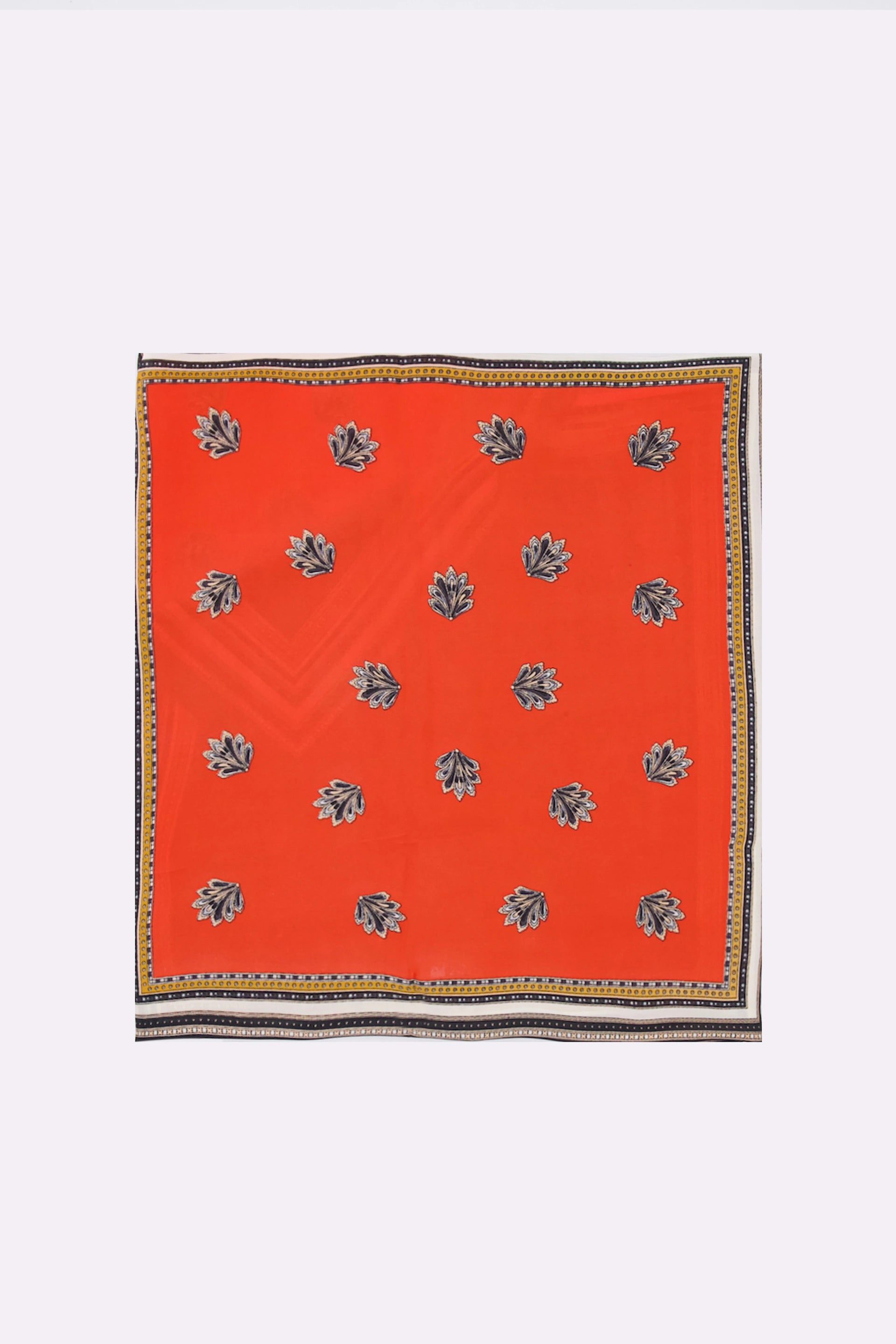 Printed Silk Scarf - Cougar Clothing