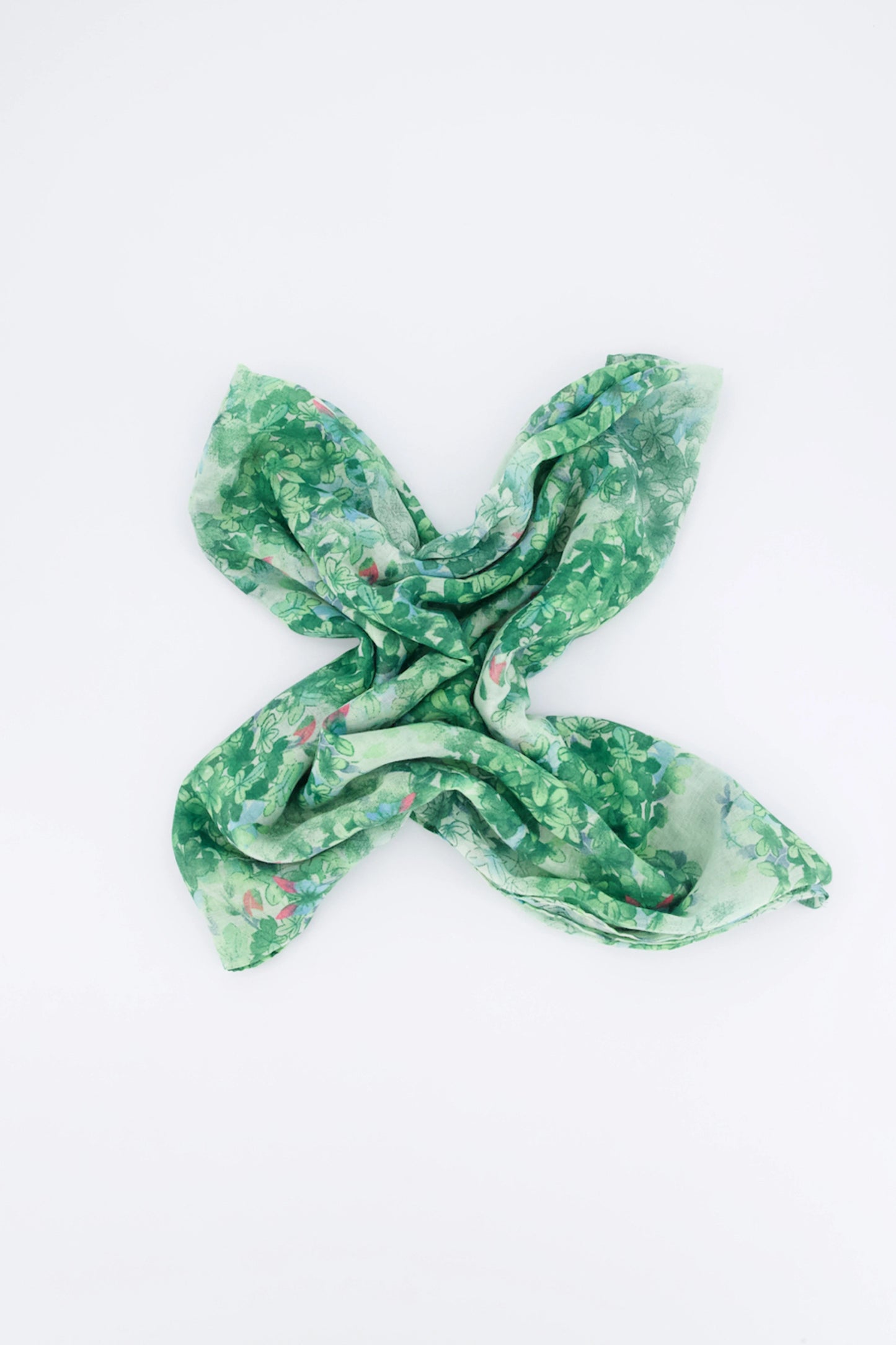 Viscose Blend Floral Printed Scarf - Cougar Clothing