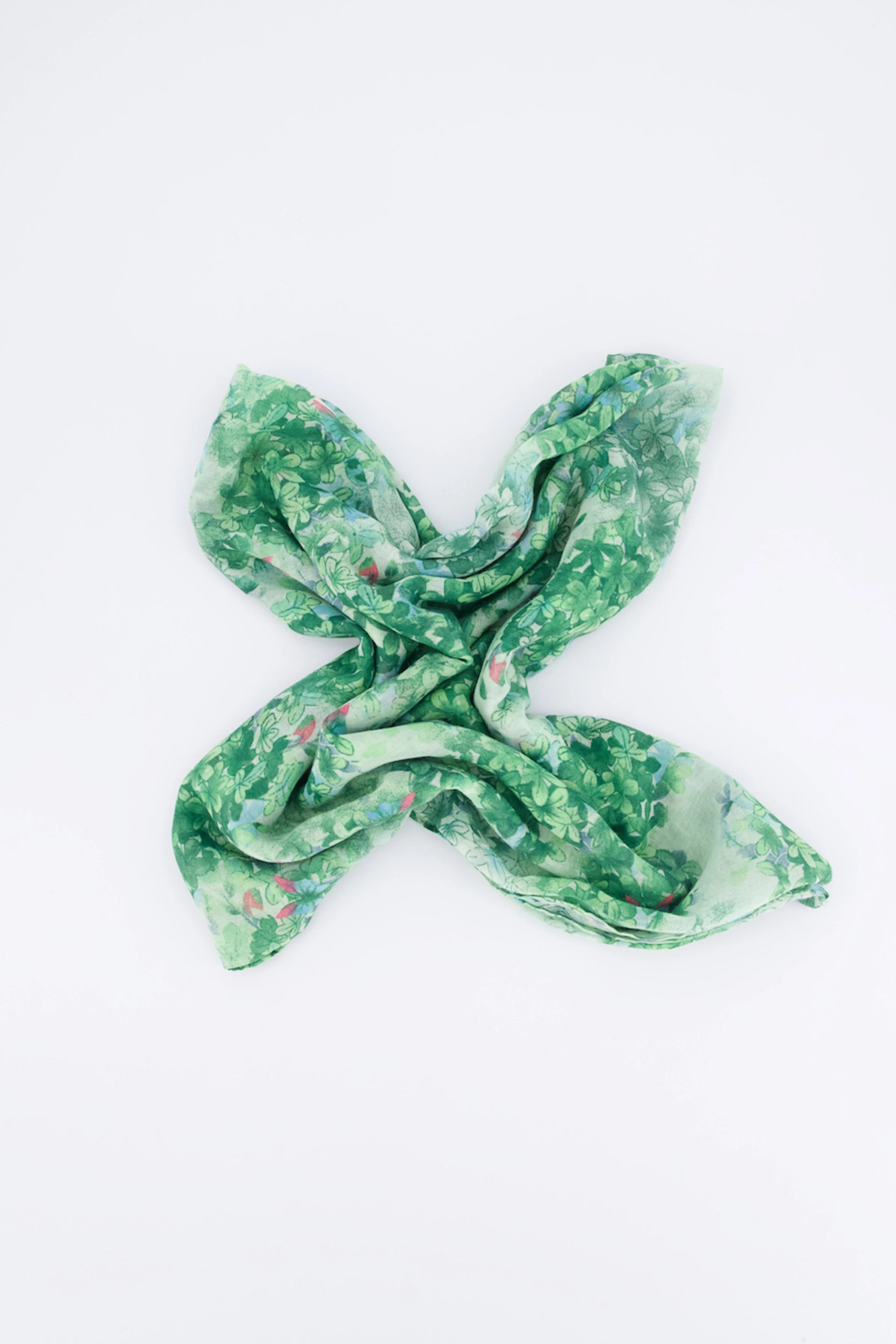 Viscose Blend Floral Printed Scarf - Cougar Clothing