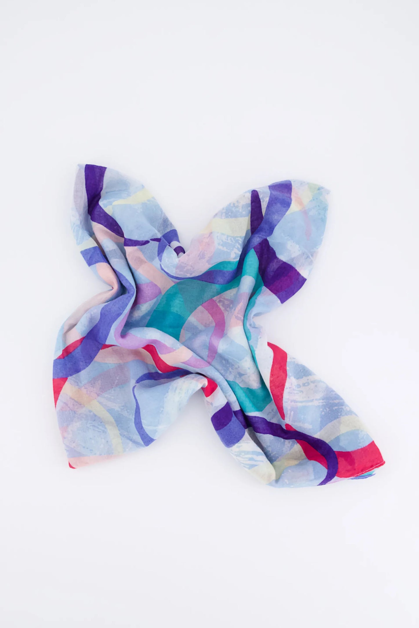 Viscose Blend Printed Scarf - Cougar Clothing