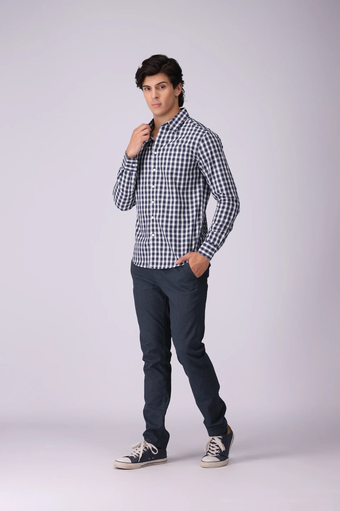 Regular Fit Checkered Shirt - Cougar Clothing