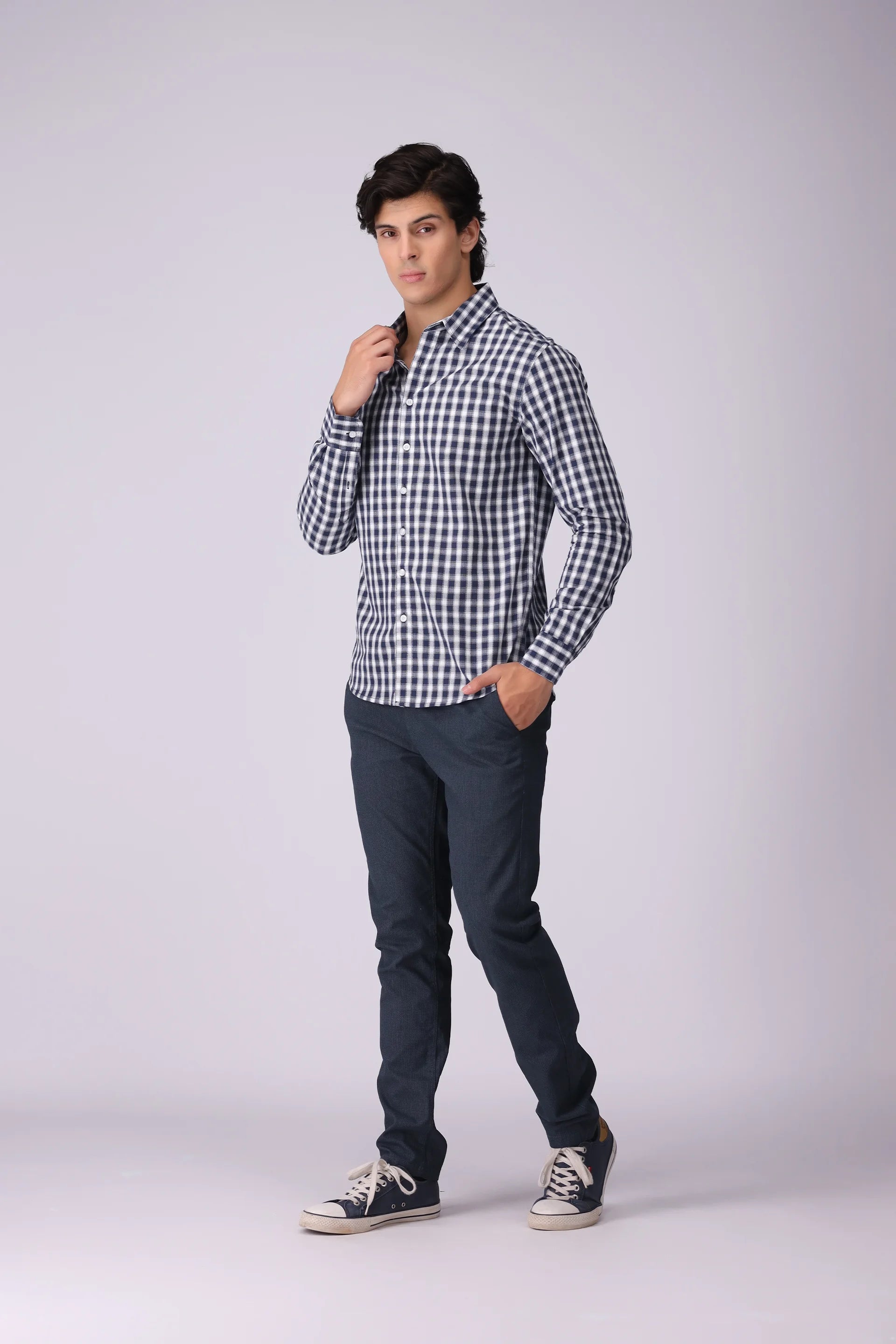Regular Fit Checkered Shirt - Cougar Clothing