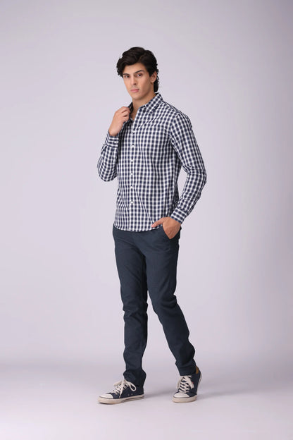 Regular Fit Checkered Shirt - Cougar Clothing