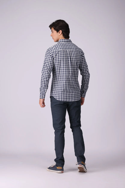 Regular Fit Checkered Shirt - Cougar Clothing