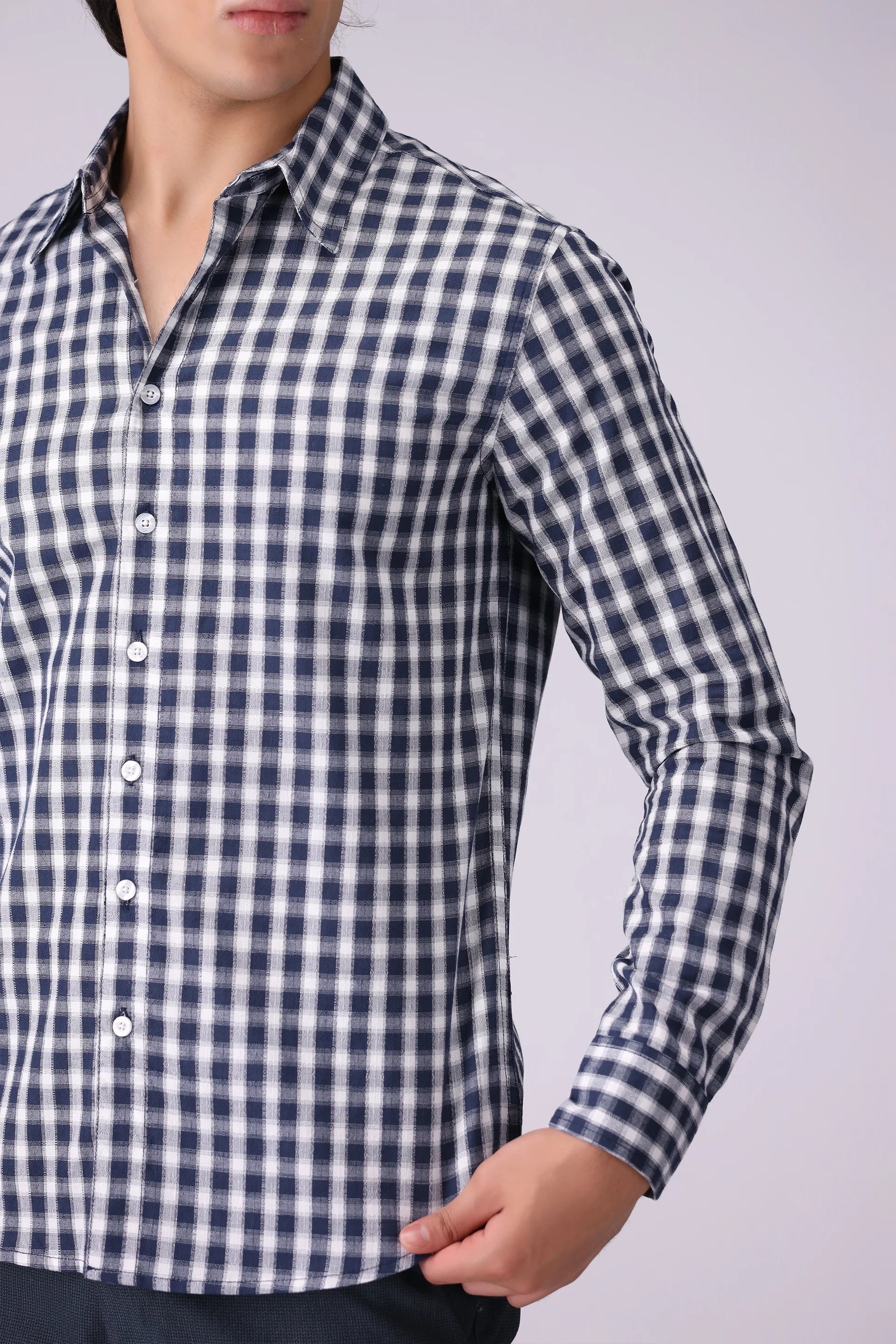 Regular Fit Checkered Shirt - Cougar Clothing