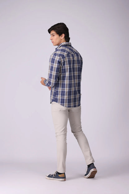 Regular Fit Checkered Shirt - Cougar Clothing