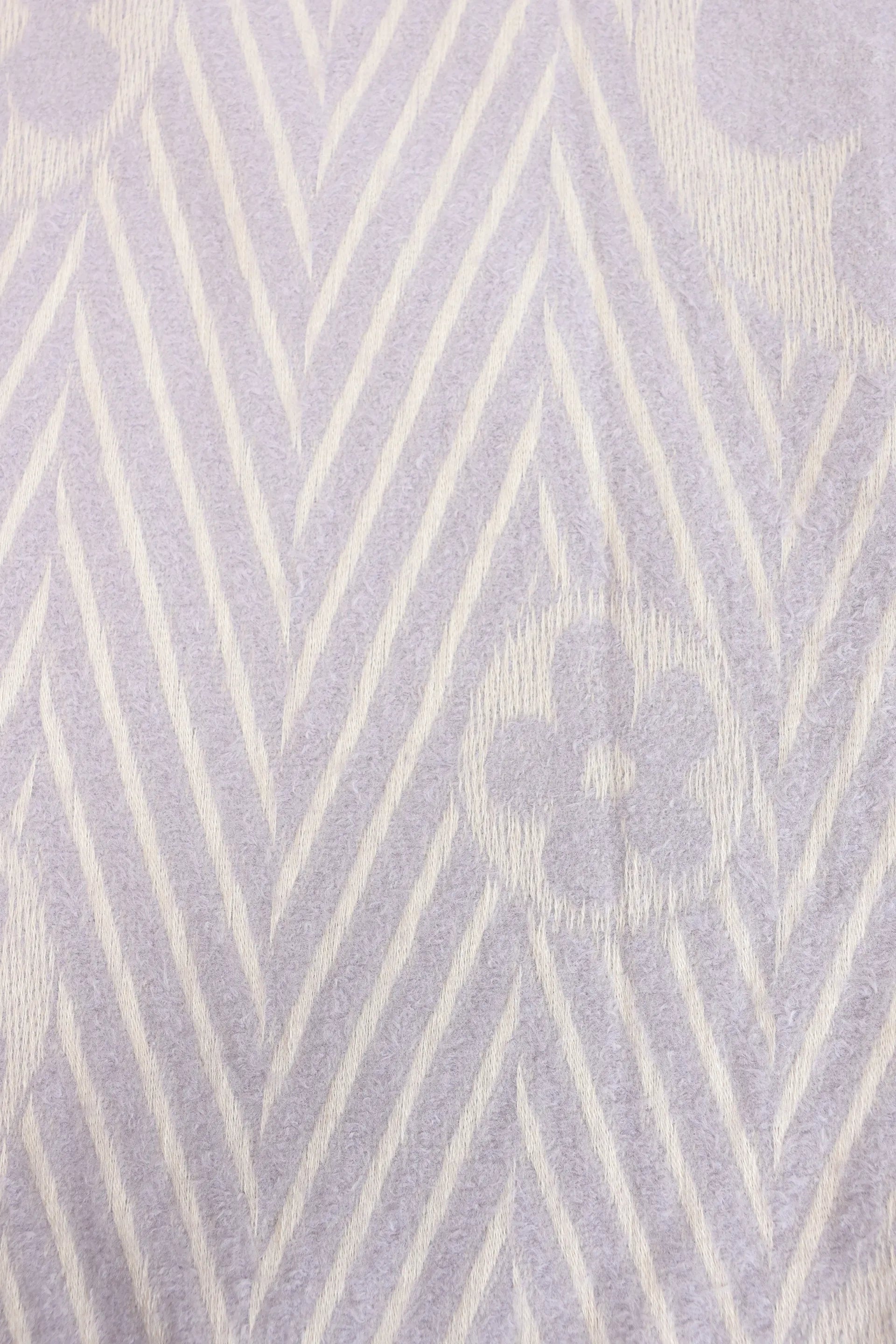 Contrast Striped Knit Shawl - Cougar Clothing