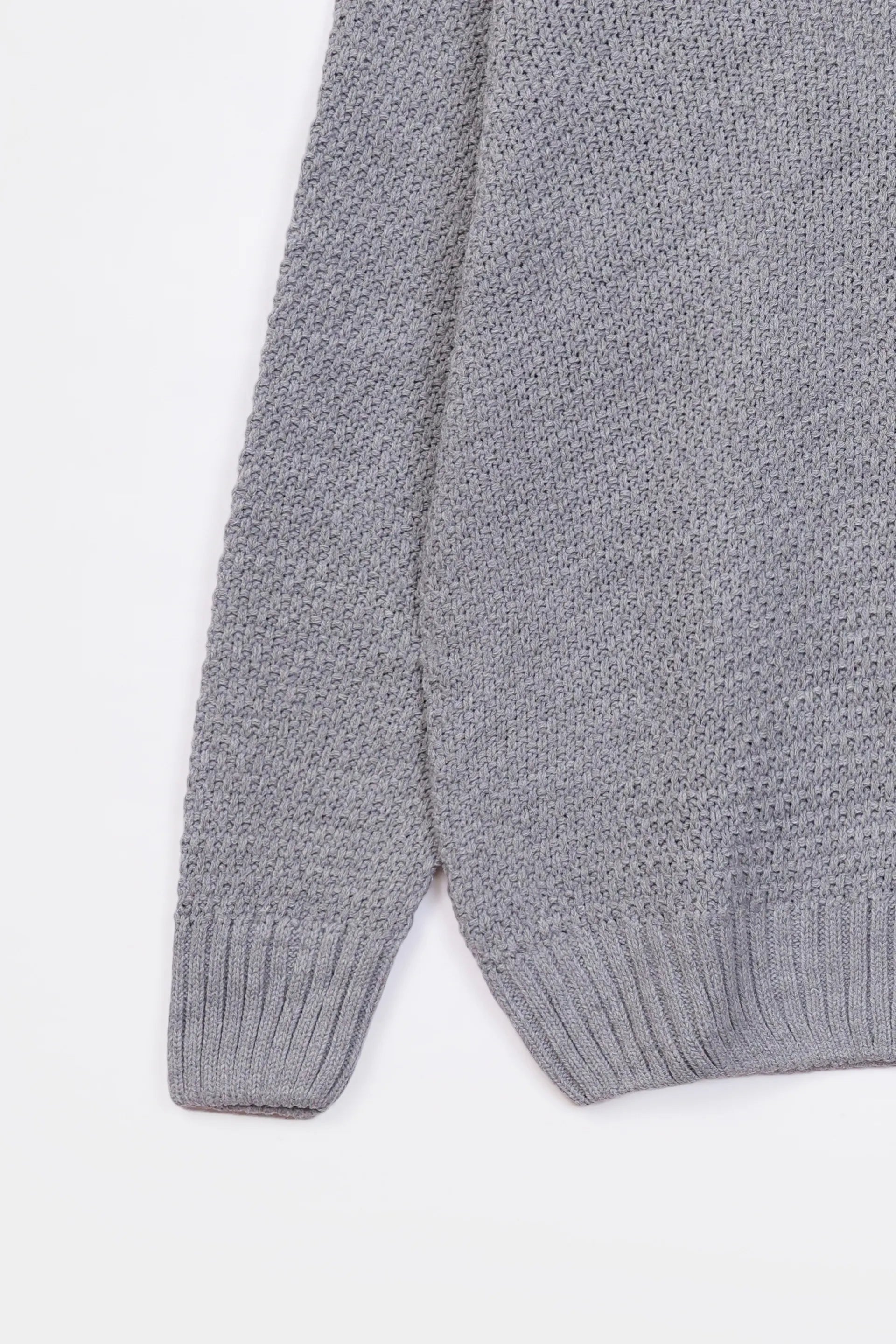 Shawl Neck Knit Sweater - Cougar Clothing