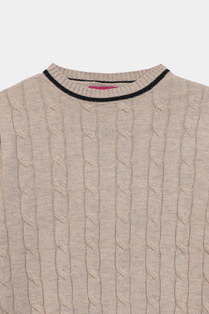 Short Sleeved Knit Sweater - Cougar Clothing