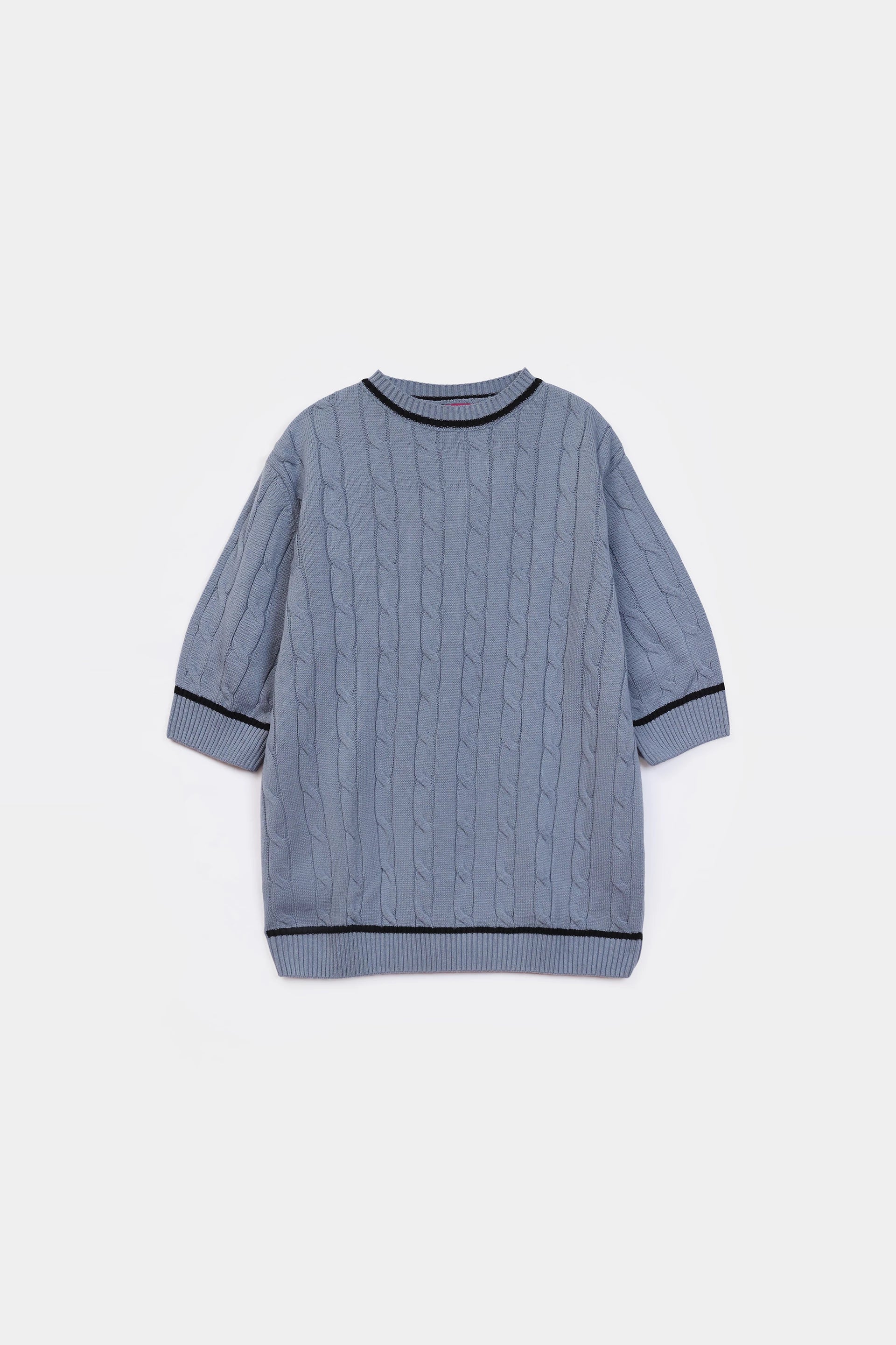 Short Sleeved Knit Sweater - Cougar Clothing