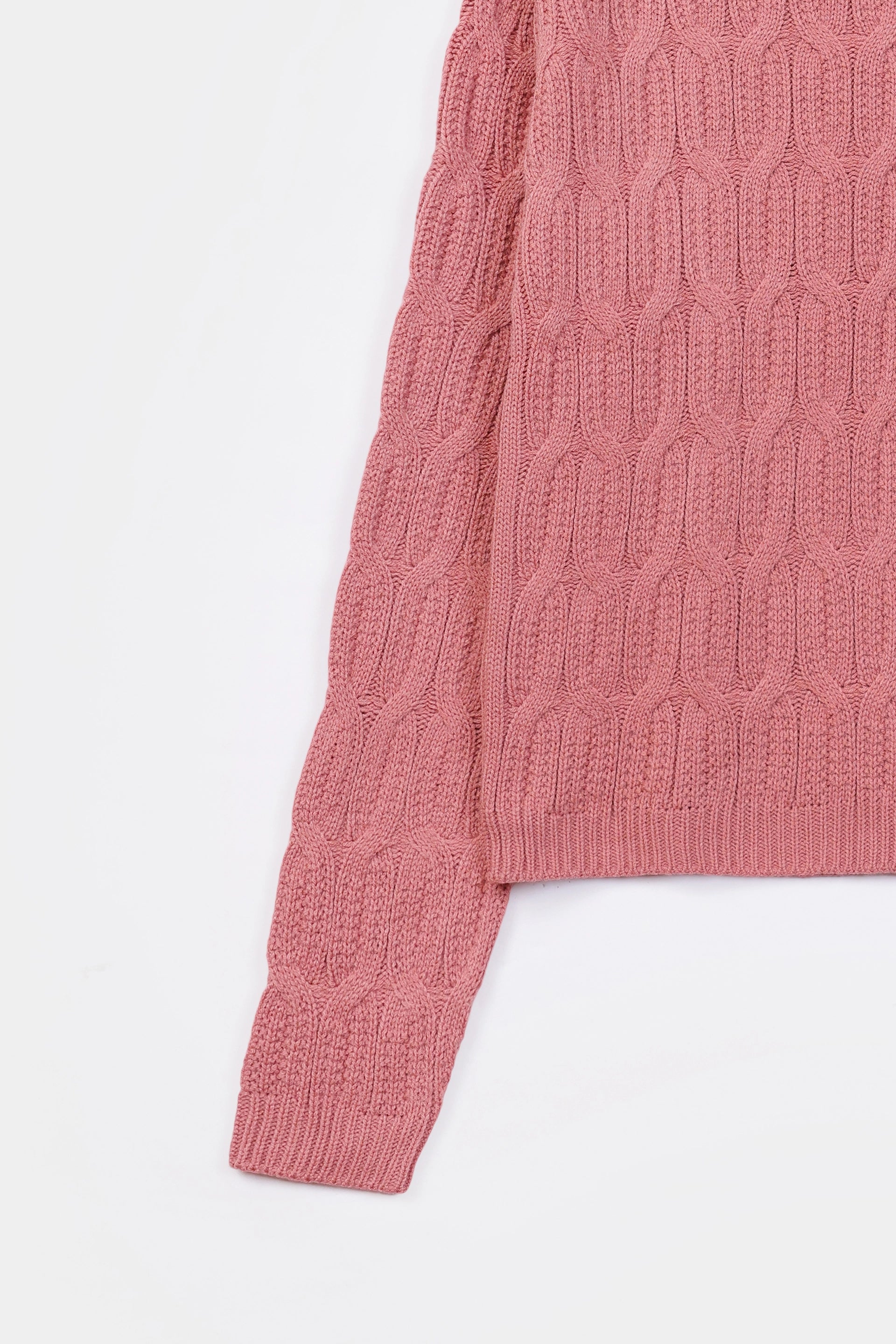 Cable Knit Sweater - Cougar Clothing