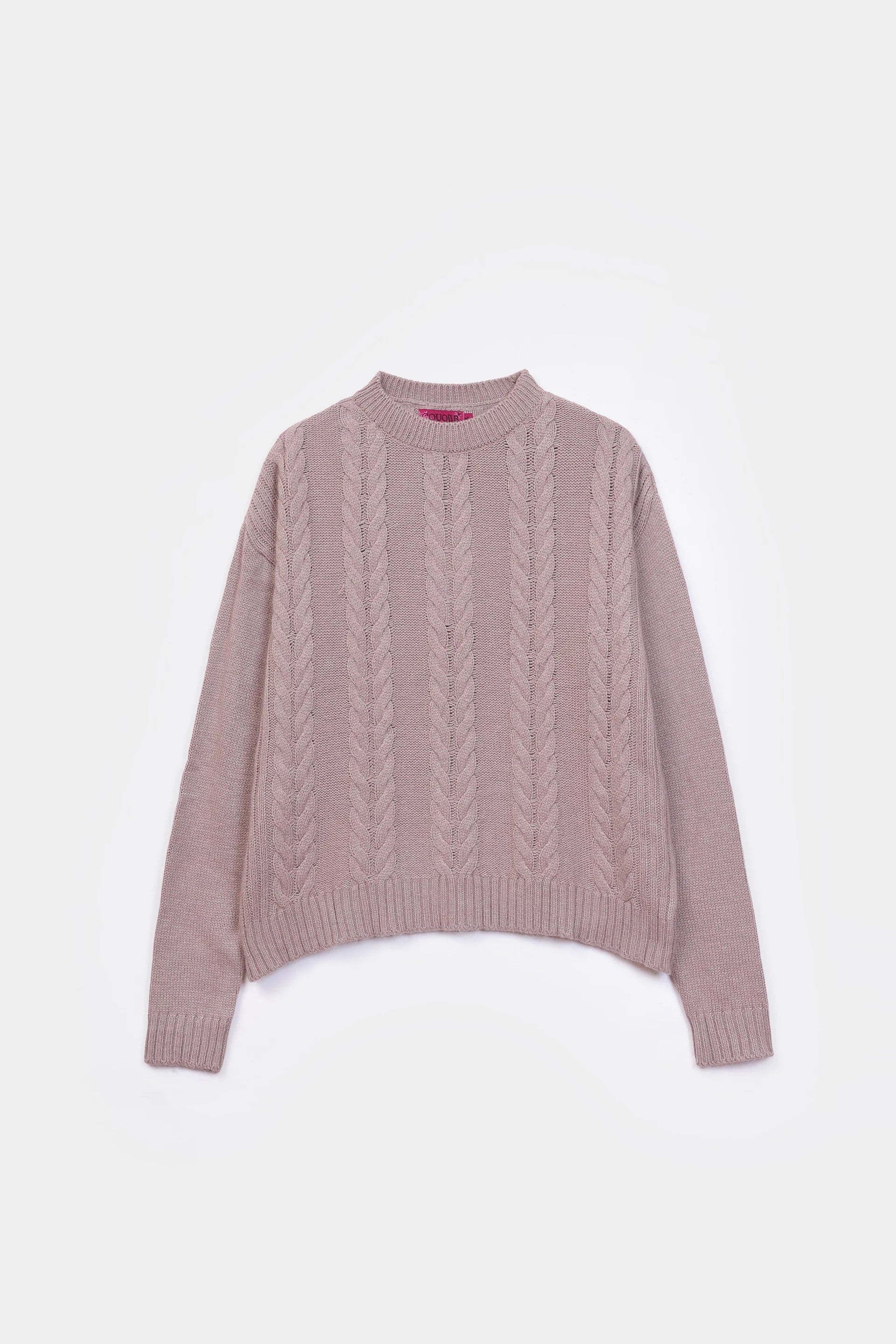 Cable Knit Sweater - Cougar Clothing