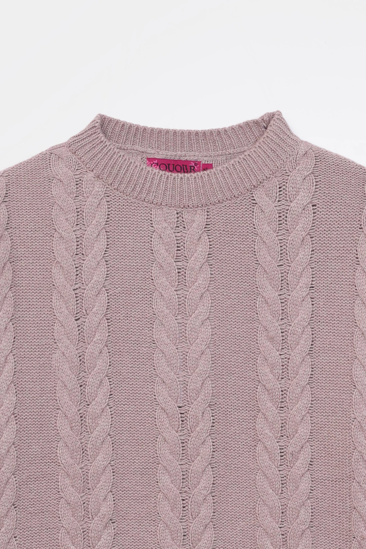 Cable Knit Sweater - Cougar Clothing