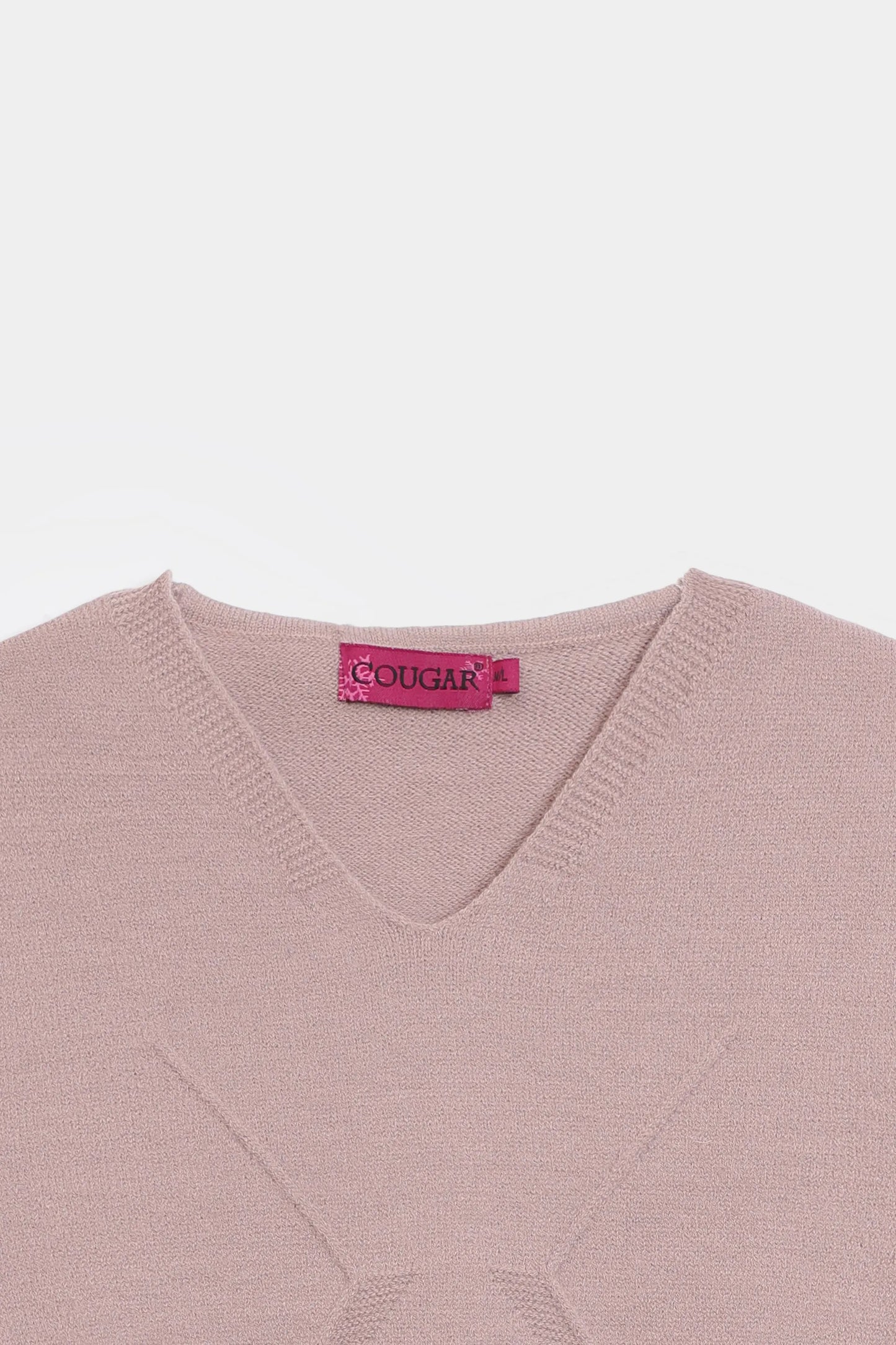 Sweater With Knit Lines - Cougar Clothing