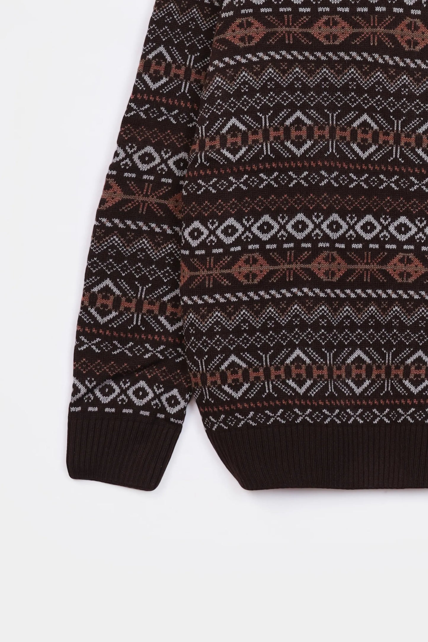 Jacquard Knit Sweater - Cougar Clothing