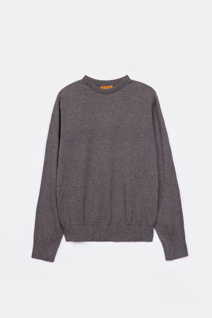 Textured Crew Neck Sweater - Cougar Clothing
