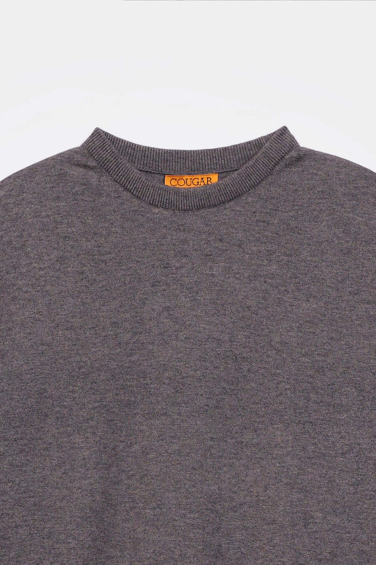 Textured Crew Neck Sweater - Cougar Clothing