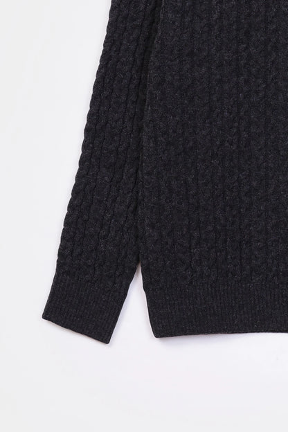 Chest Striped Knit Sweater - Cougar Clothing