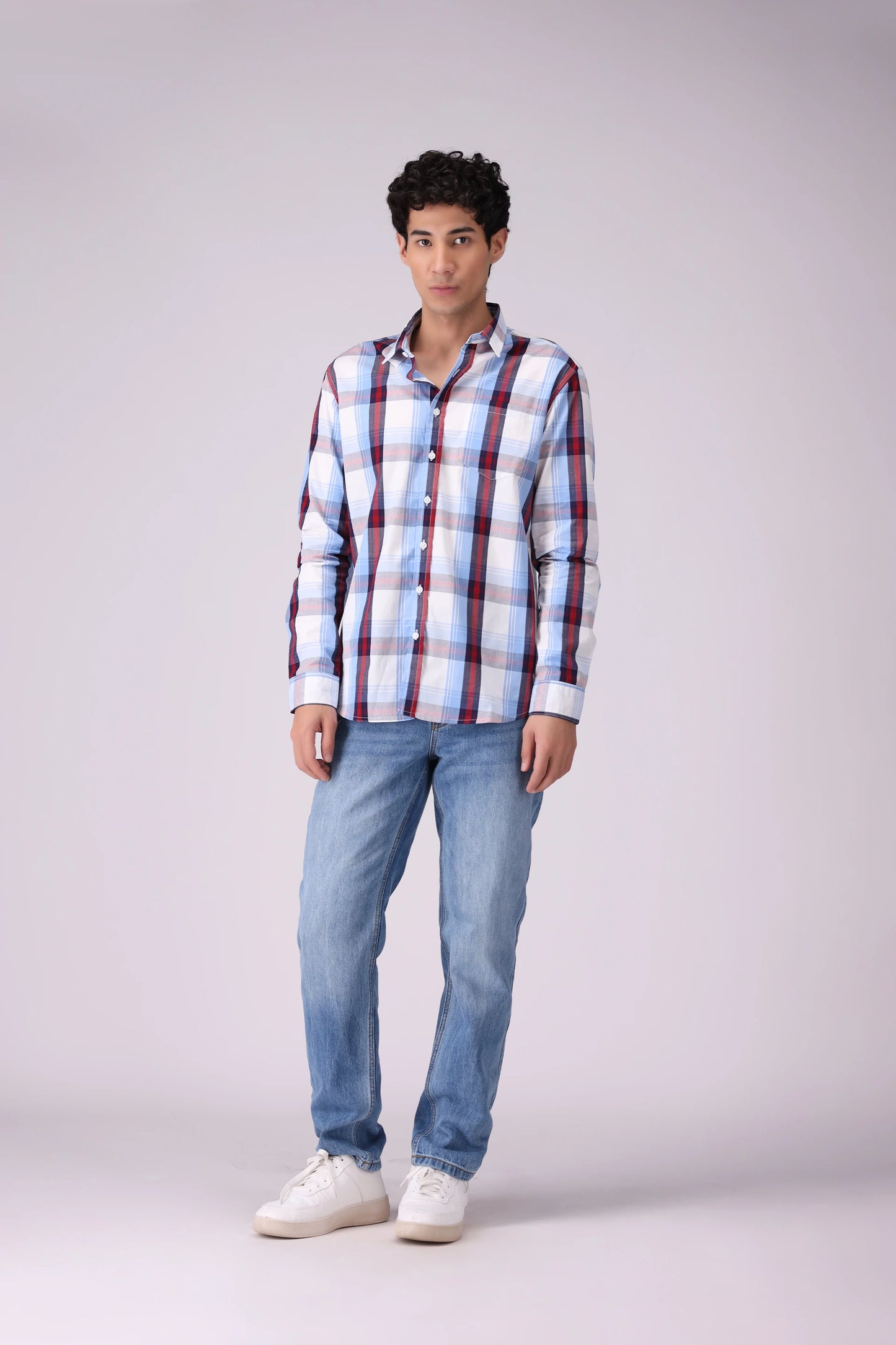 Regular Fit Checkered Shirt - Cougar Clothing