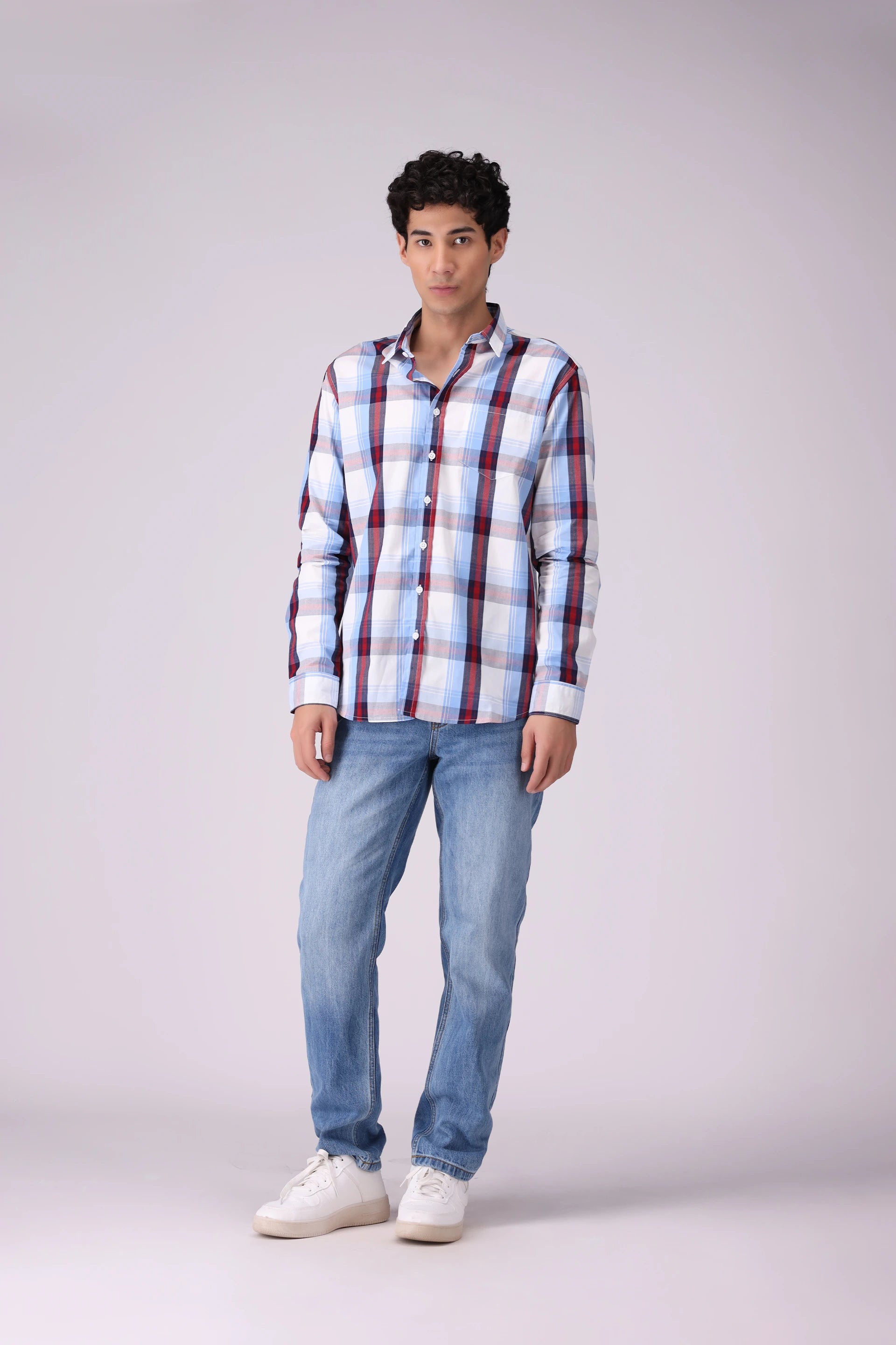 Regular Fit Checkered Shirt - Cougar Clothing