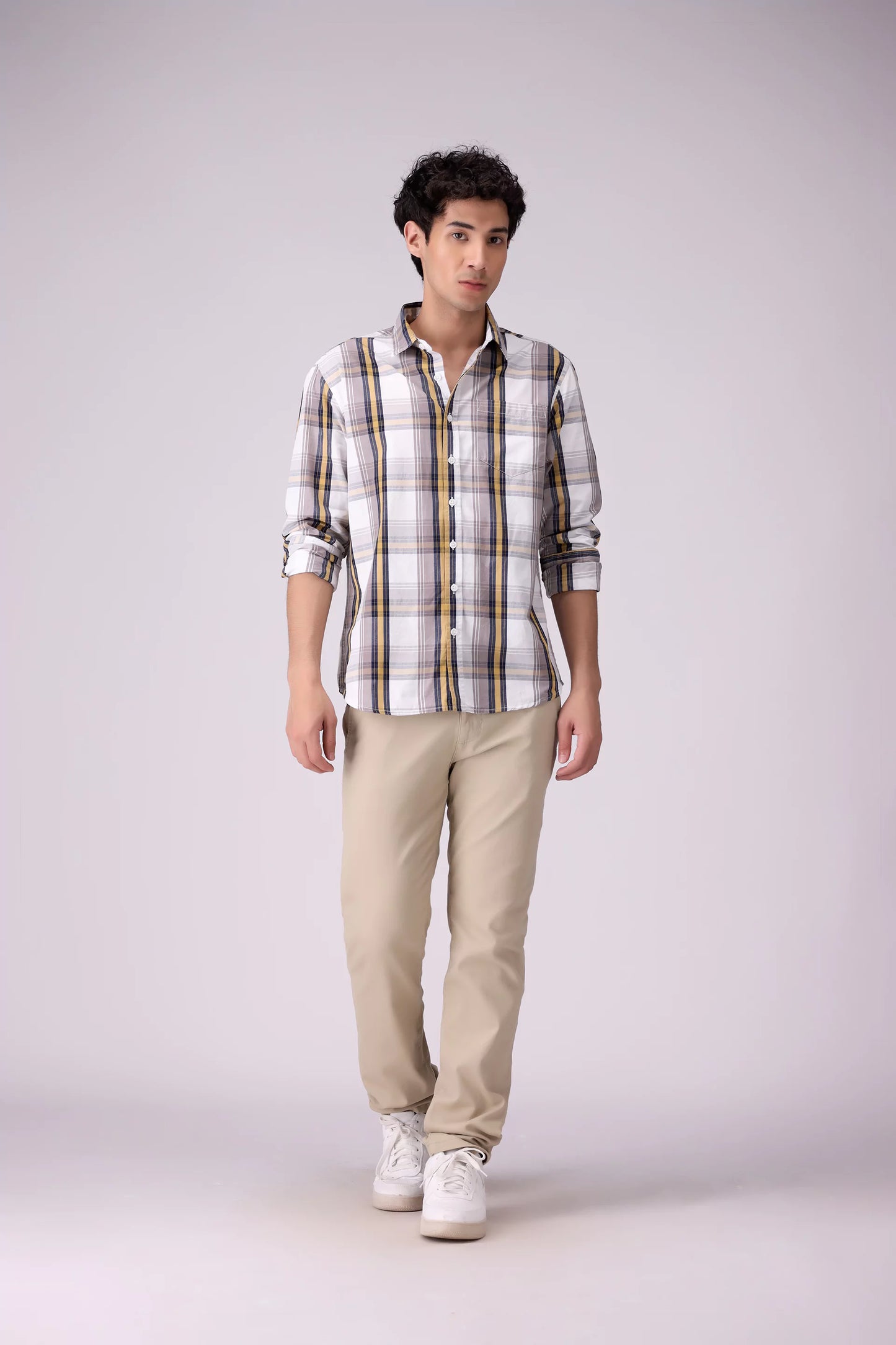 Regular Fit Checkered Shirt - Cougar Clothing