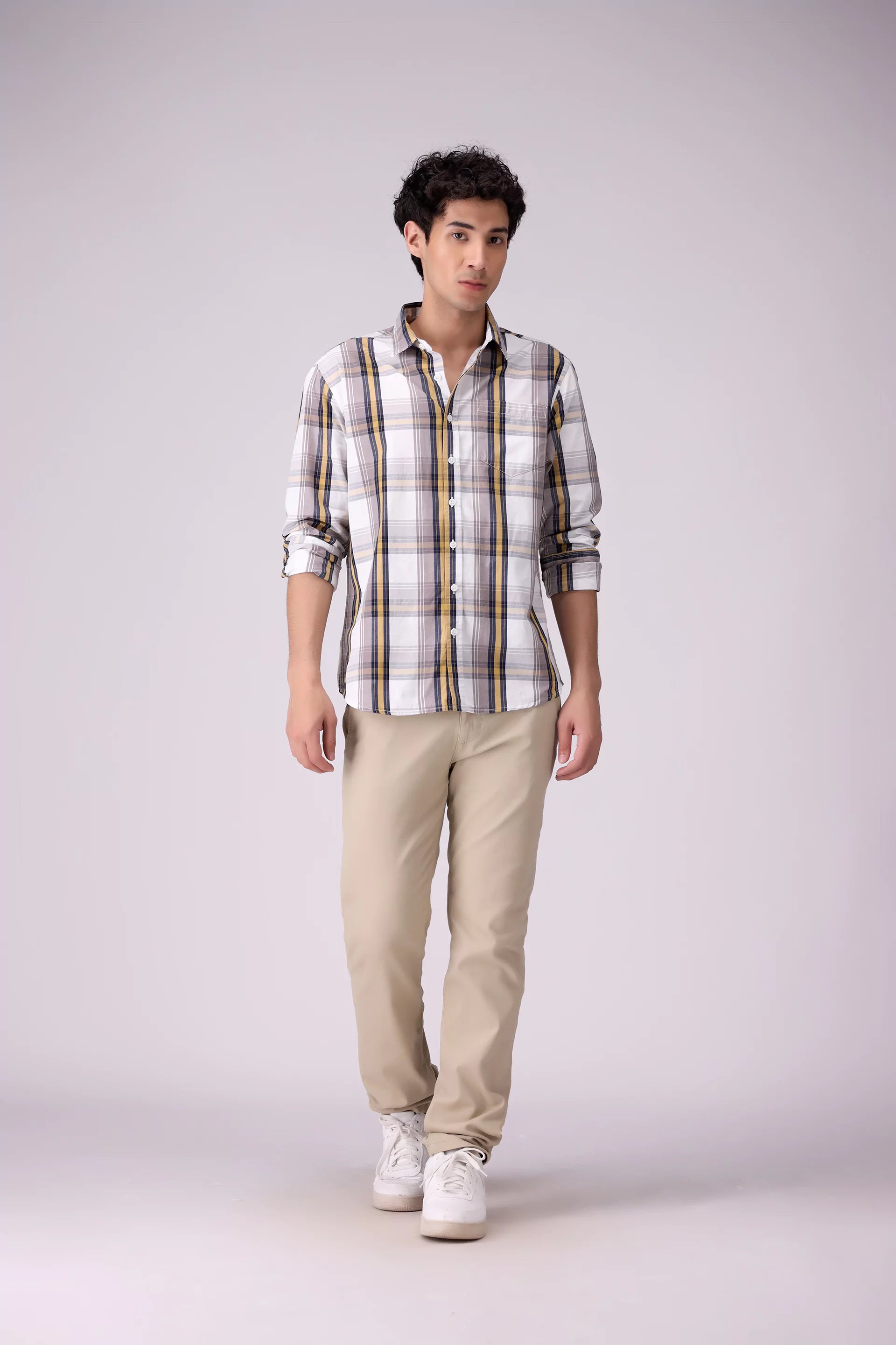 Regular Fit Checkered Shirt - Cougar Clothing