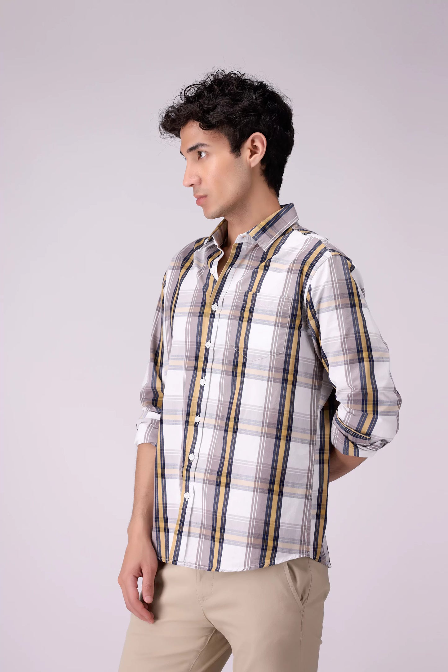 Regular Fit Checkered Shirt - Cougar Clothing