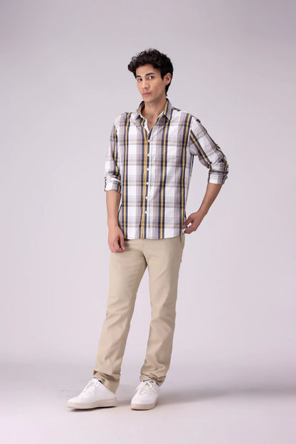 Regular Fit Checkered Shirt - Cougar Clothing
