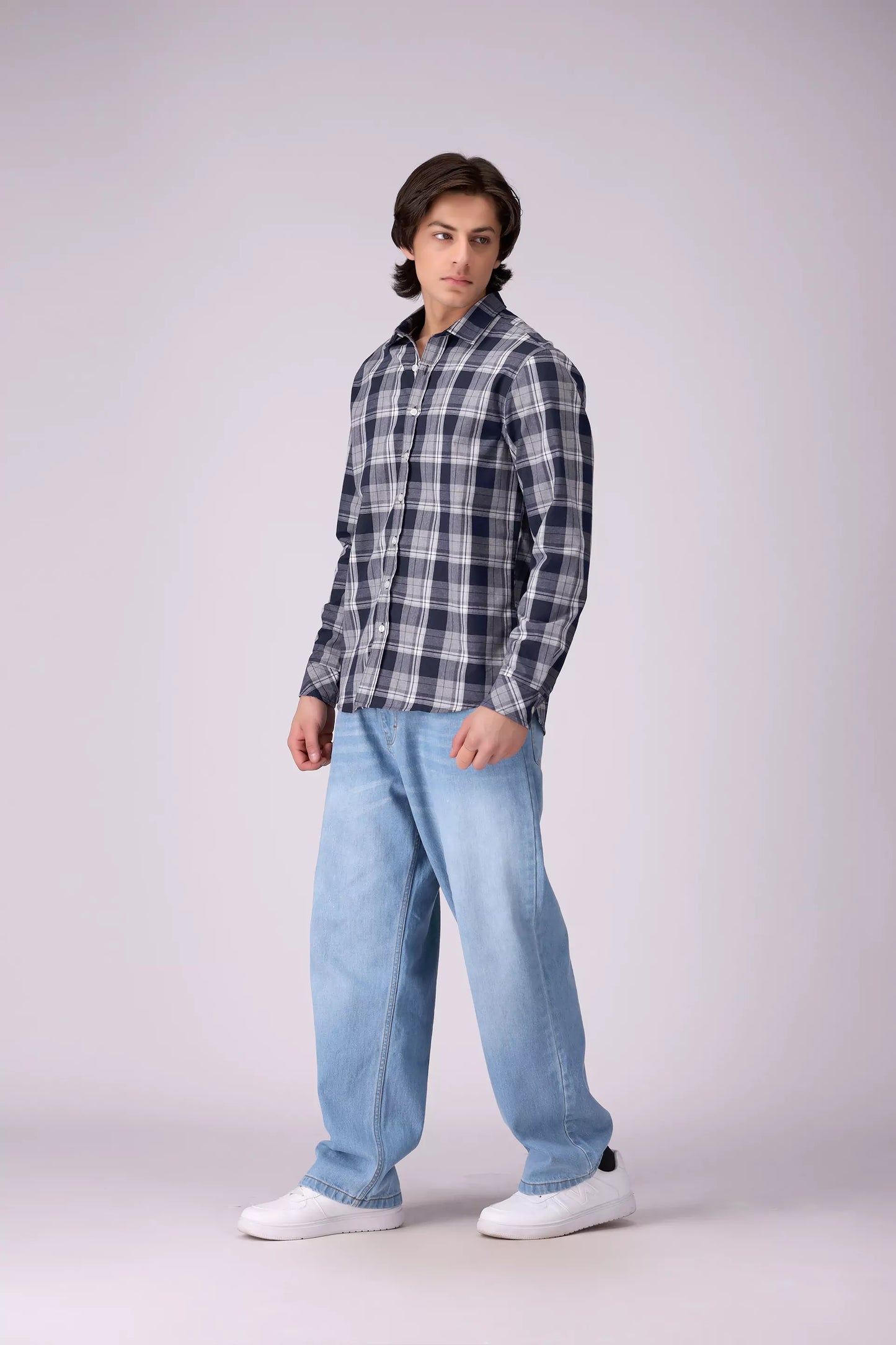 Regular Fit Checkered Shirt - Cougar Clothing