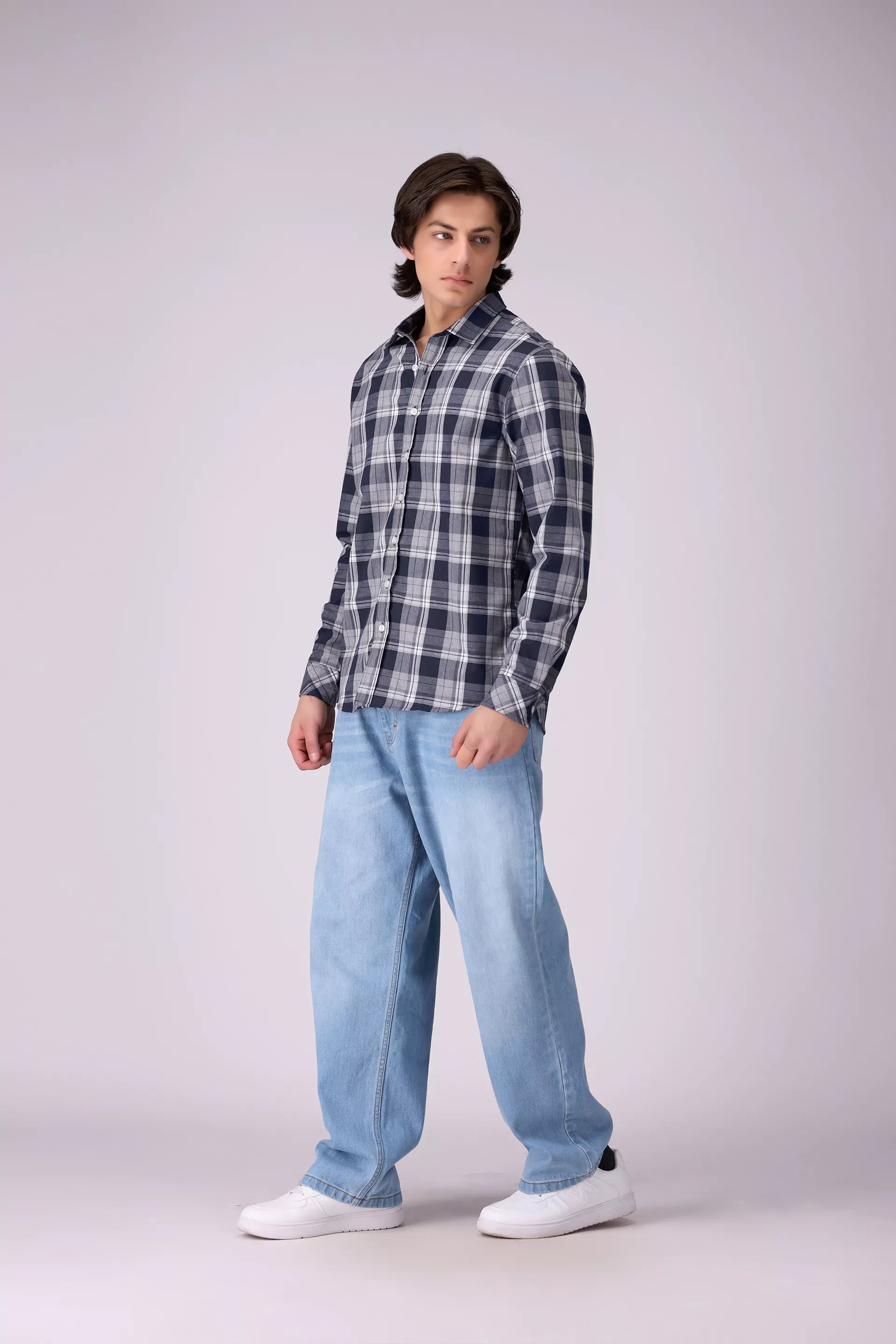 Regular Fit Checkered Shirt - Cougar Clothing