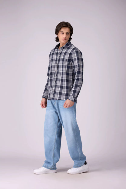 Regular Fit Checkered Shirt - Cougar Clothing