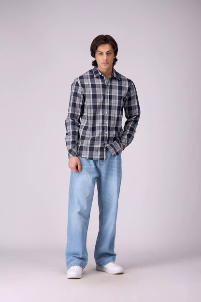 Regular Fit Checkered Shirt - Cougar Clothing