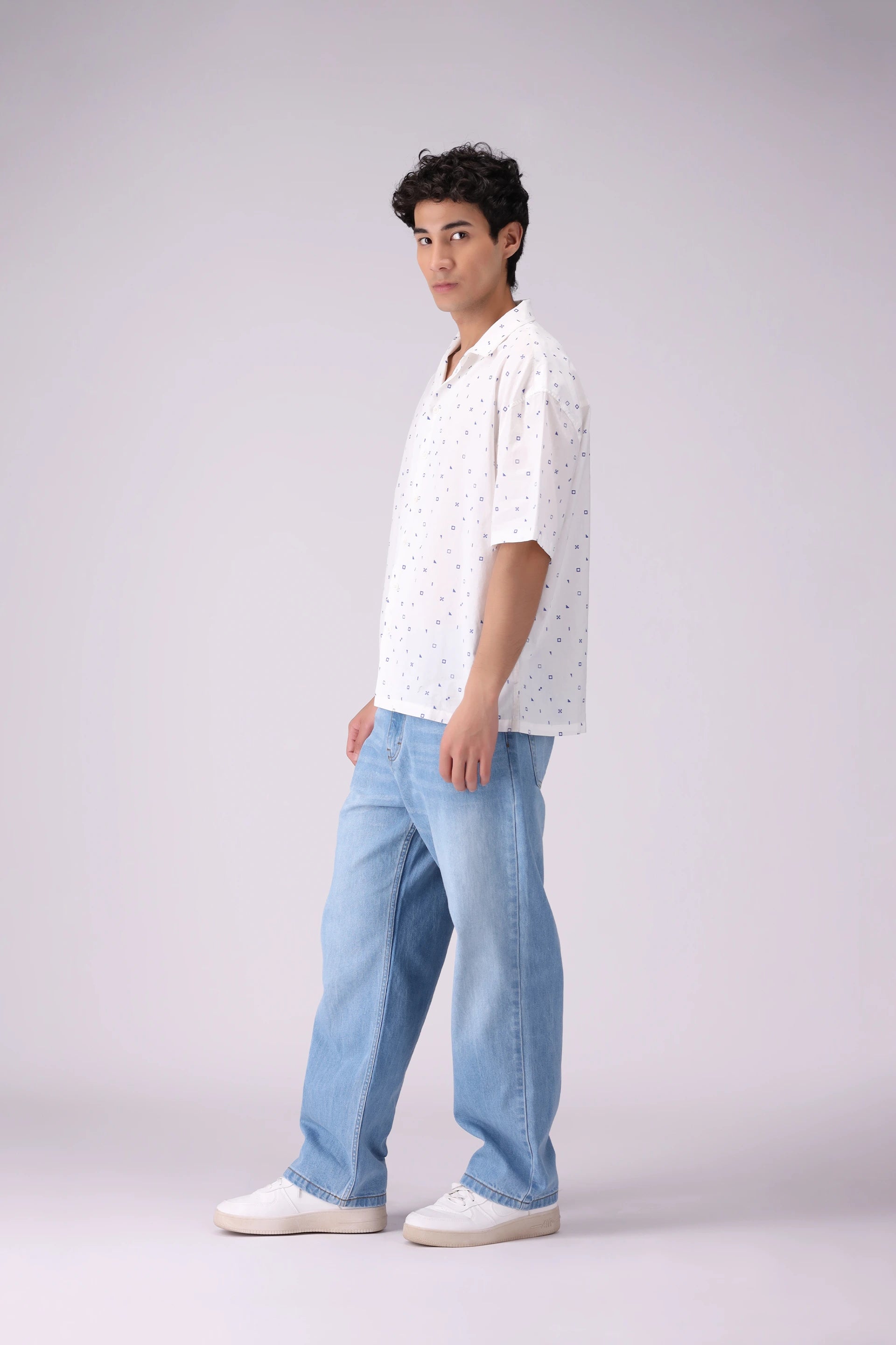 Regular Fit Printed Shirt - Cougar Clothing