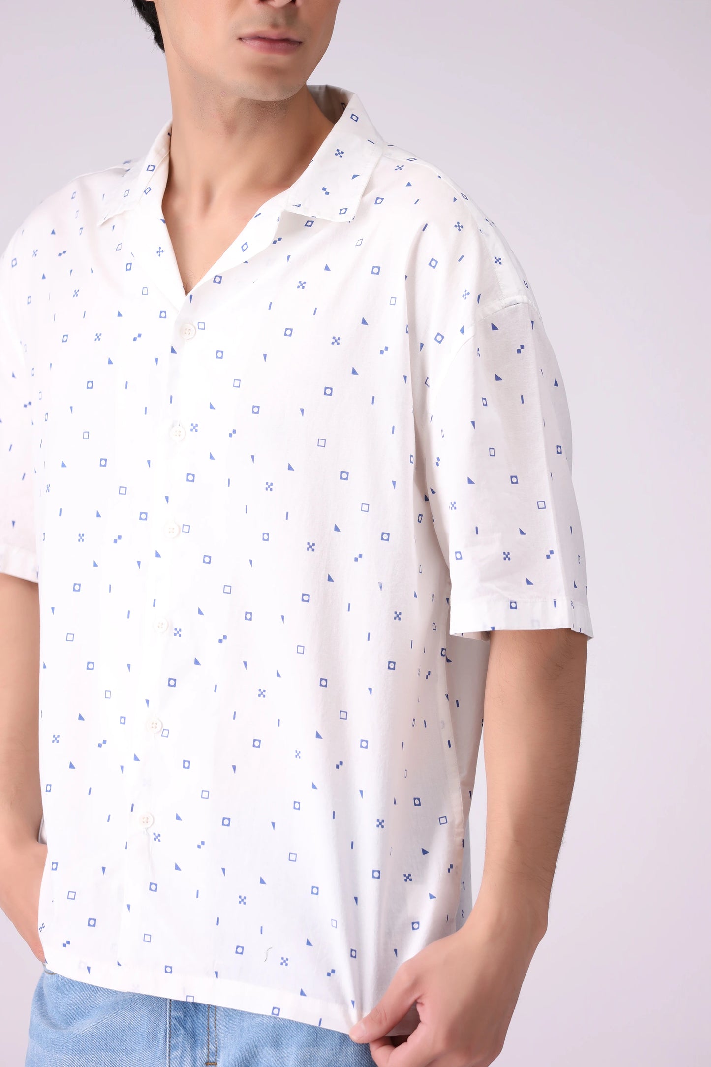 Regular Fit Printed Shirt - Cougar Clothing