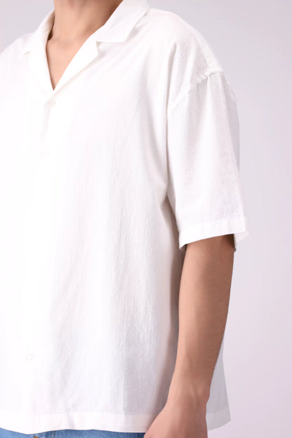 Resort Collar Textured Shirt - Cougar Clothing