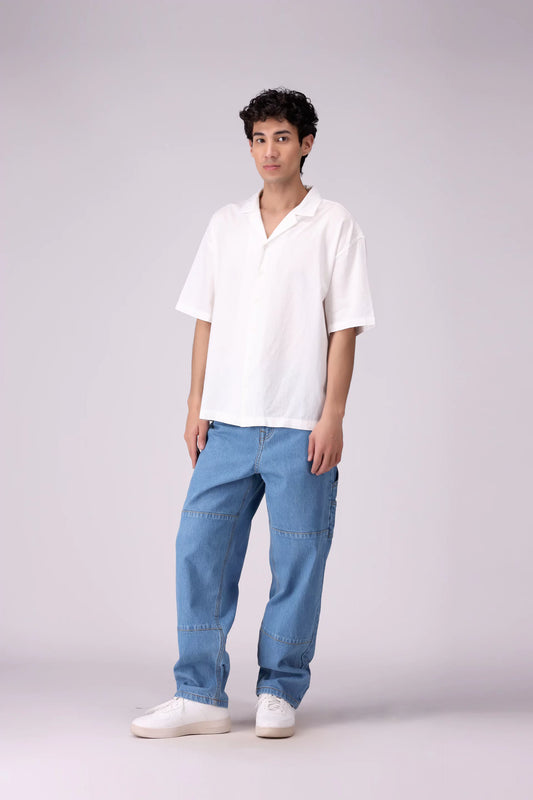 Resort Collar Textured Shirt - Cougar Clothing