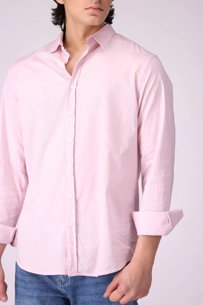 Regular Fit Textured Shirt - Cougar Clothing