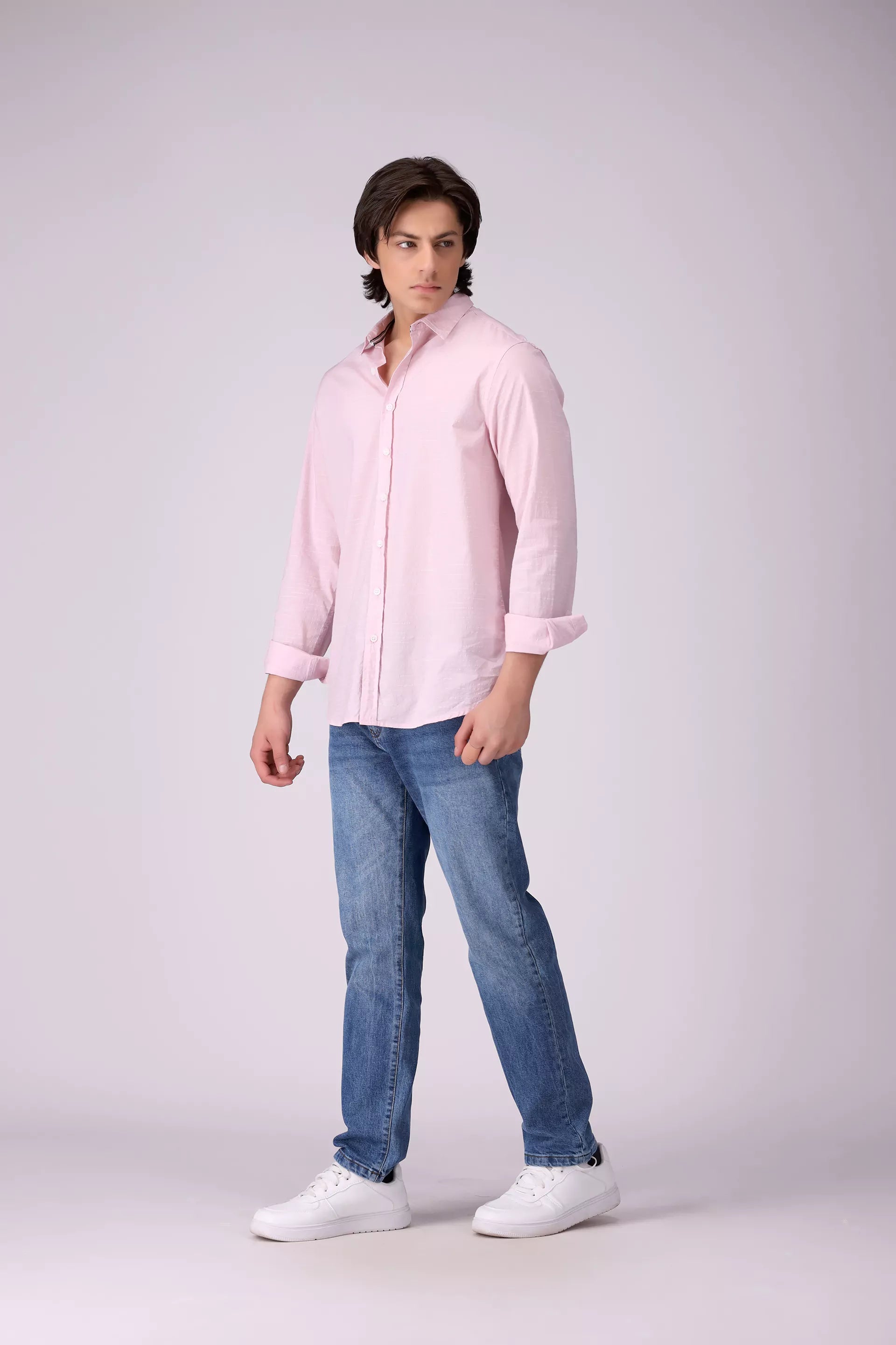 Regular Fit Textured Shirt - Cougar Clothing