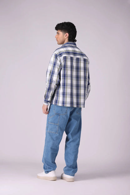 Baggy Fit Checkered Shirt - Cougar Clothing