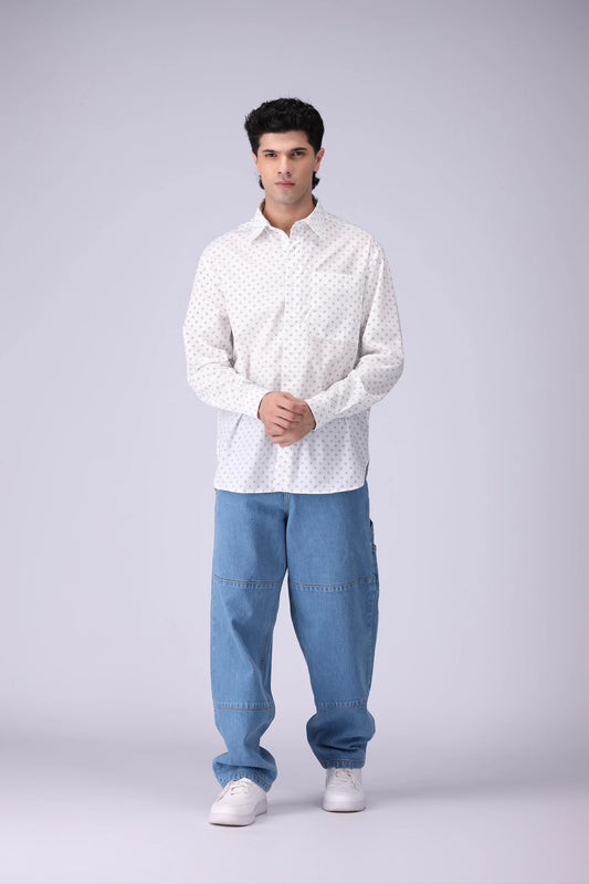 Relax Fit All Over Printed Shirt - Cougar Clothing