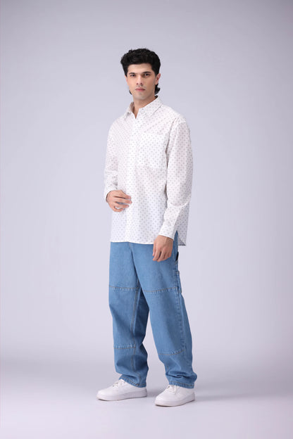 Relax Fit All Over Printed Shirt - Cougar Clothing