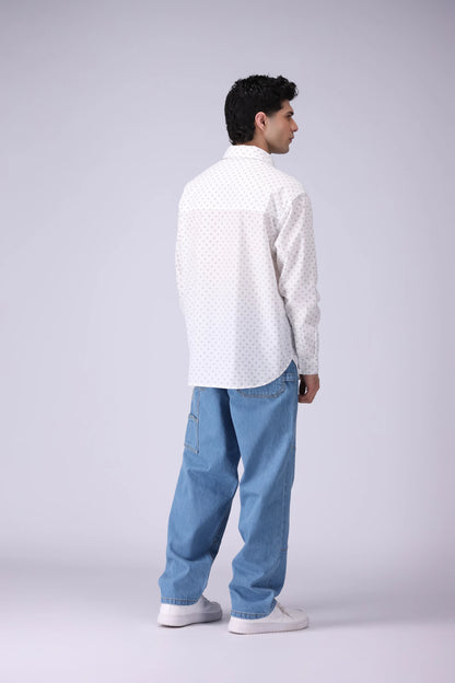 Relax Fit All Over Printed Shirt - Cougar Clothing