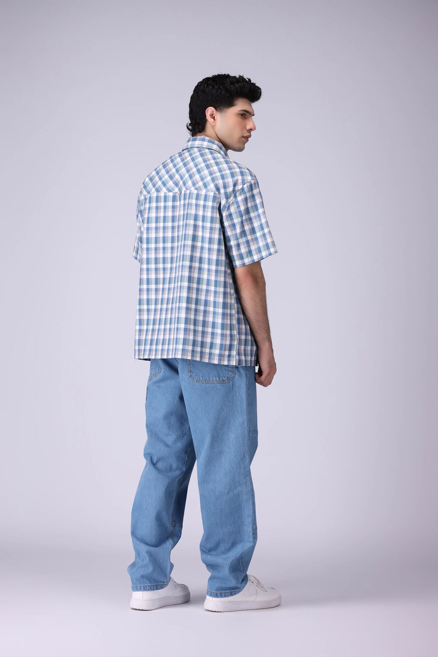 Relaxed Fit Checkered Shirt - Cougar Clothing