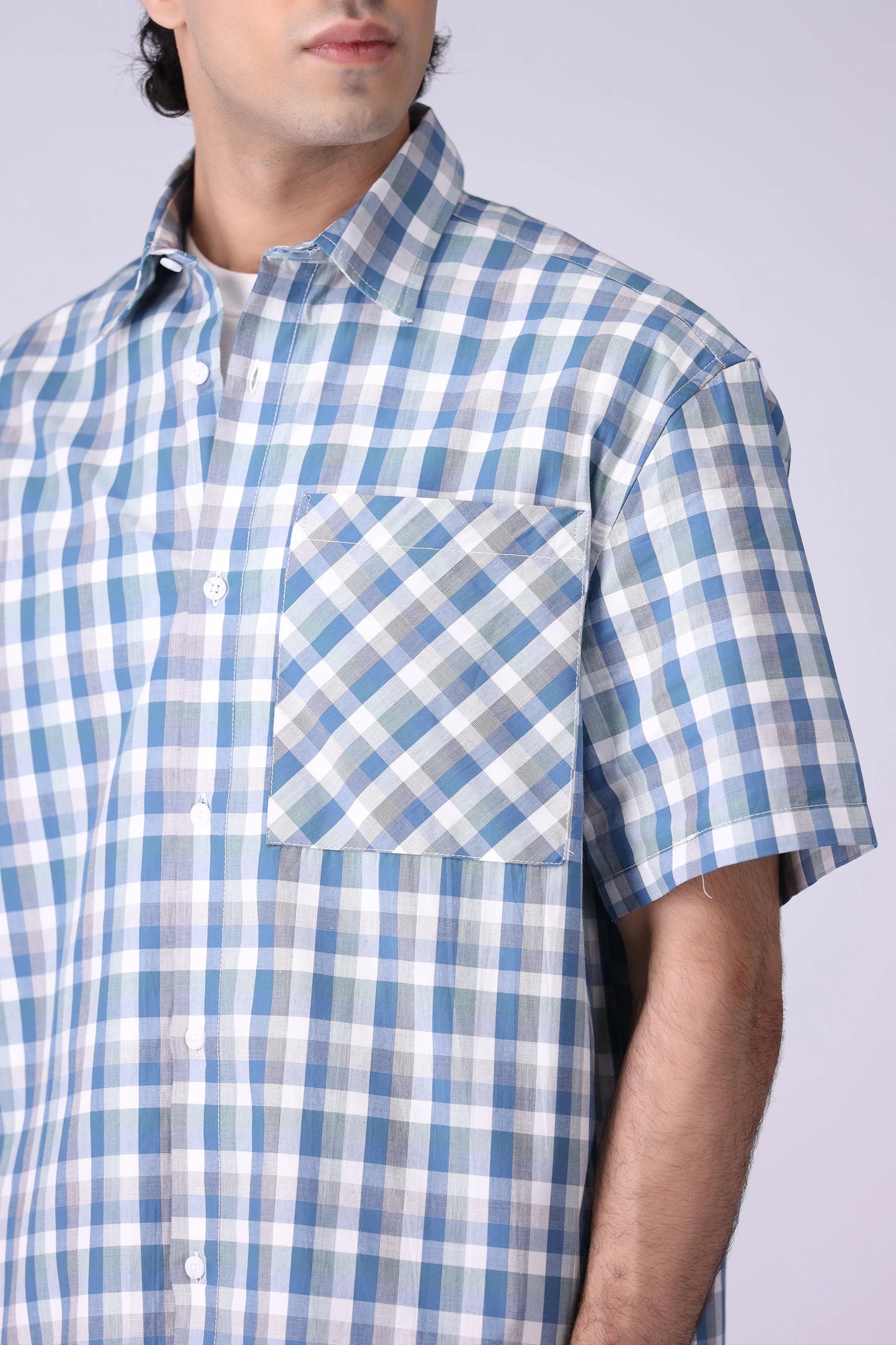 Relaxed Fit Checkered Shirt - Cougar Clothing