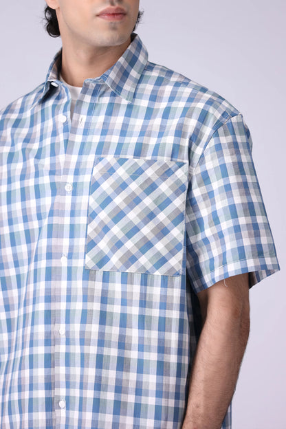 Relaxed Fit Checkered Shirt - Cougar Clothing
