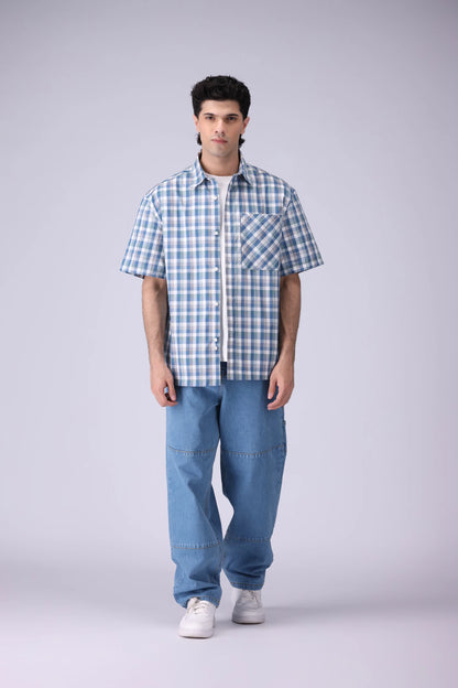 Relaxed Fit Checkered Shirt - Cougar Clothing