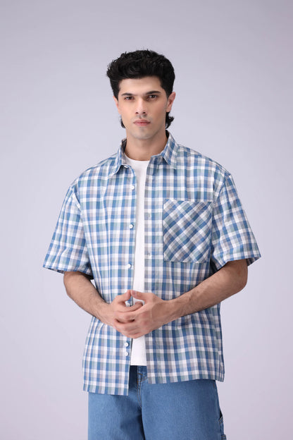Relaxed Fit Checkered Shirt - Cougar Clothing