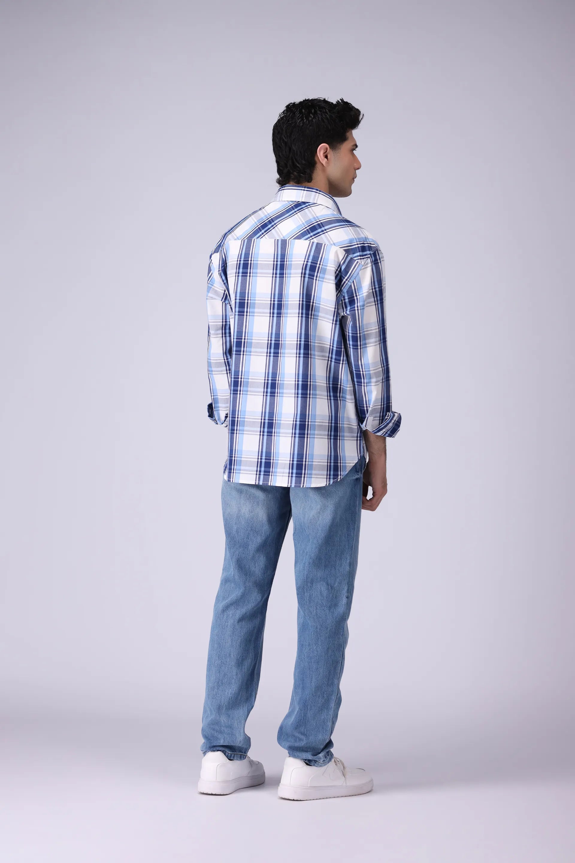 Relaxed Fit Checkered Shirt - Cougar Clothing