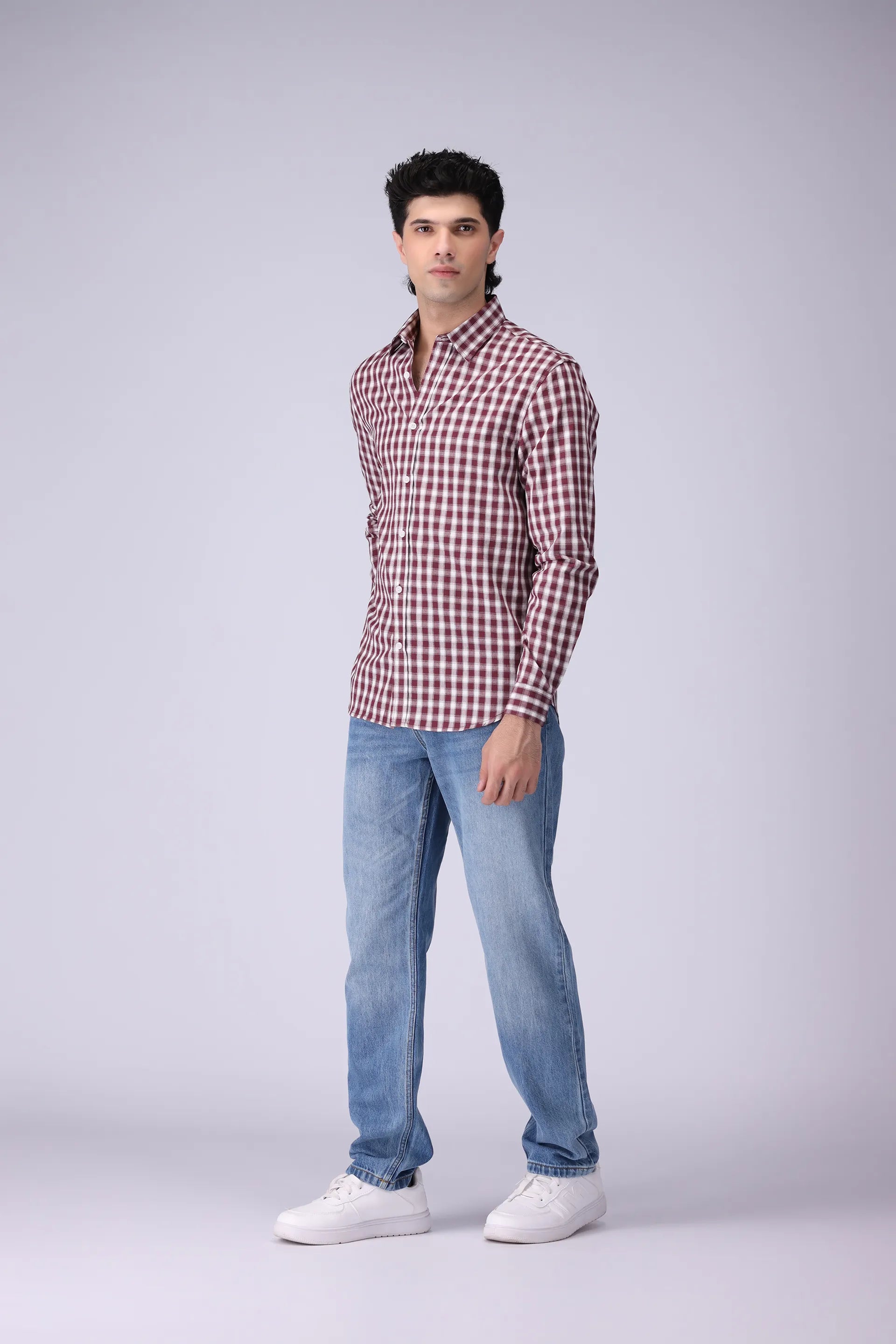 Regular Fit Check Shirt - Cougar Clothing