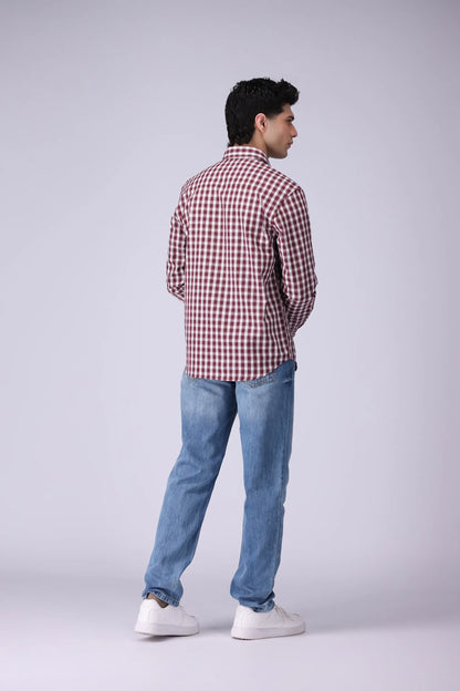 Regular Fit Check Shirt - Cougar Clothing